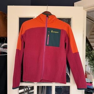 Cotopaxi fleece Jacket - Red and Orange